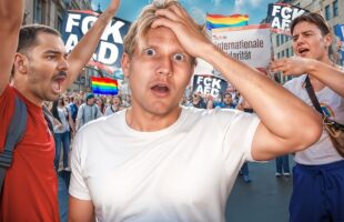 So brutal sind linke Demos fürAndersdenkende..