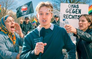 Feministen außer Kontrolle: Die ganzeDemo ging auf mich los!