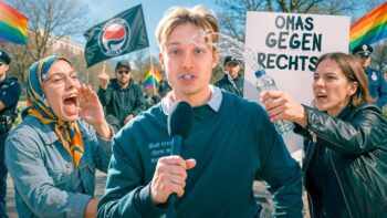 Feministen außer Kontrolle: Die ganzeDemo ging auf mich los!
