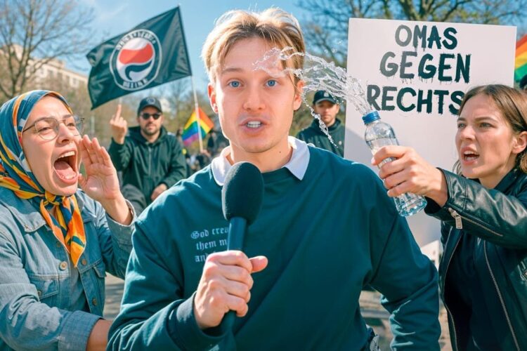 Feministen außer Kontrolle: Die ganzeDemo ging auf mich los!