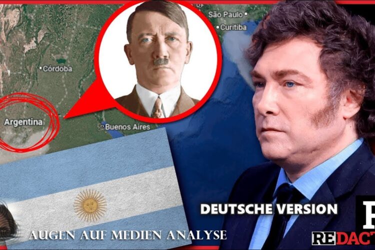Javier Milei sagt Veröffentlichung überHitlers Flucht nach Argentinien an(Redacted – Deutsch)
