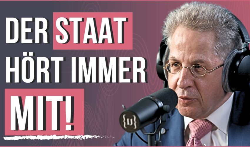 Deutscher Geheimdienst: So werden wir alle überwacht (Hans-Georg Maaßen)