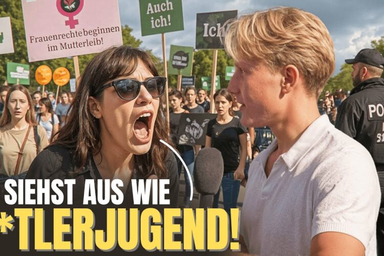 So übel wurde ich auf diesem linken Protest beleidigt 🤬