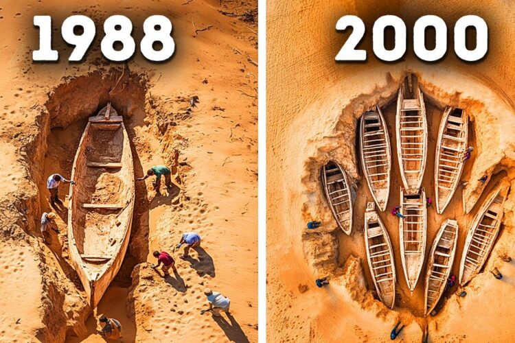 Unterirdisch entdeckt: Boote, älter als die Pyramiden!