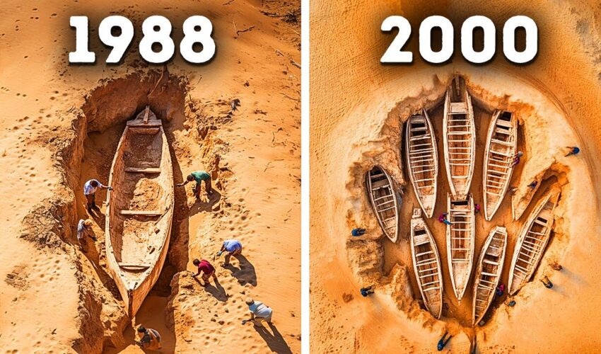 Unterirdisch entdeckt: Boote, älter als die Pyramiden!