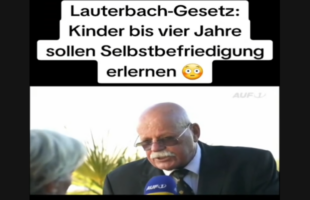 Lauterbach-Gesetz:Kinder bis vier Jahresollen Selbstbefriedigungerlernen 🤯🤯🤯