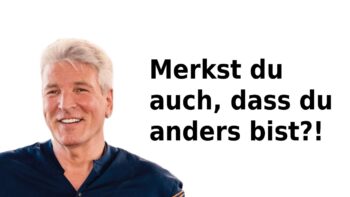 Wir sind die, die anders sind! Du bist nicht alleine! Du bist richtig, wie du bist!