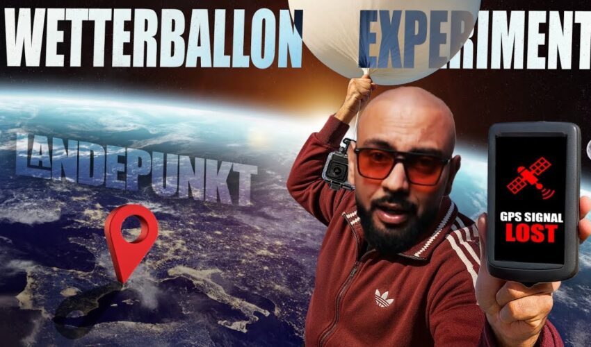 Wir haben den BALLON steigen lassen… UNGLAUBLICH