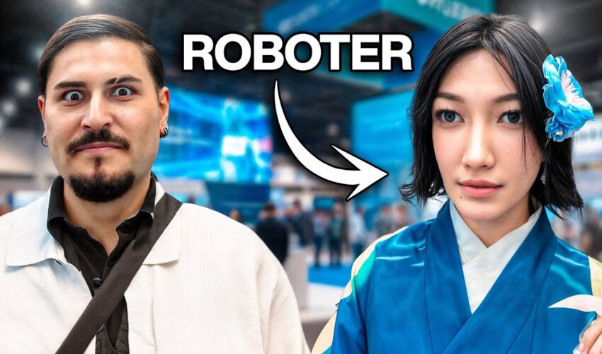 IST DAS DIE ZUKUNFT?! Ich bin auf der größten Robotik-Messe der Welt in JAPAN 🤖