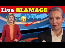 🚨Live-Interview ESKALIERT🚨 Abbruch nach Schockfrage – Weidel fassungslos