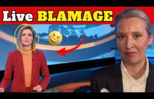 🚨Live-Interview ESKALIERT🚨 Abbruch nach Schockfrage – Weidel fassungslos