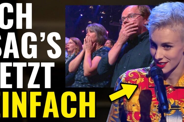 Epstein-Witz über Merz & Spahn – Lisa Eckhart eskaliert! Publikum geschockt!