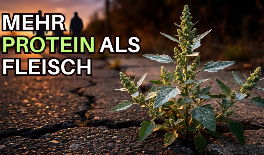 Mehr Protein als Rindfleisch – Das verbotene Kraut aus Ihrer Einfahrt
