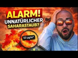 Saharastaub? Die Messdaten sagen etwas anderes…
